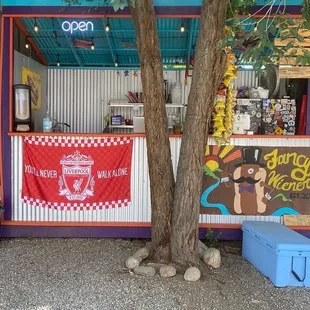outside, tacos