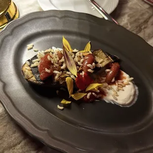 Grilled Heirloom Eggplant