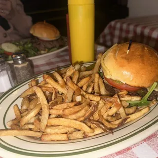 Veggie Burger with Fries