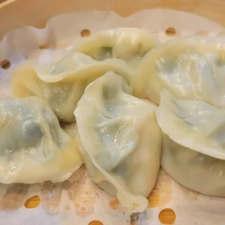 Chive egg shrimp dumplings