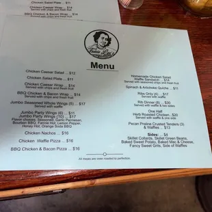 The Menu...