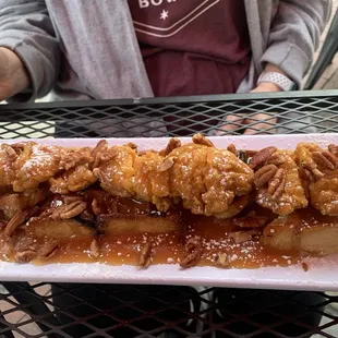 Pecan Praline Tenders &amp; Waffles