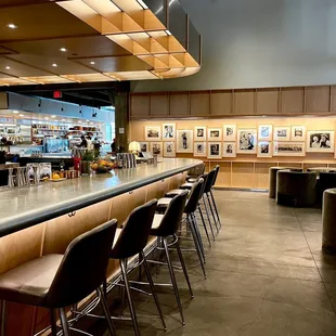 The bar.