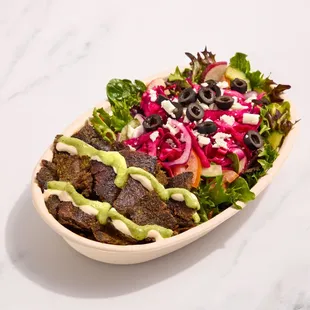 Beef Kebab Salad