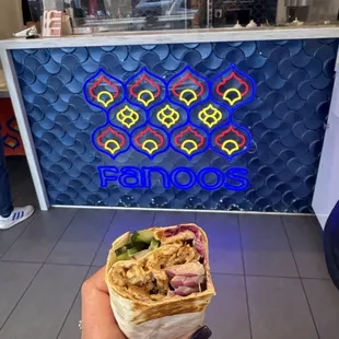 Chicken Shawarma Wrap