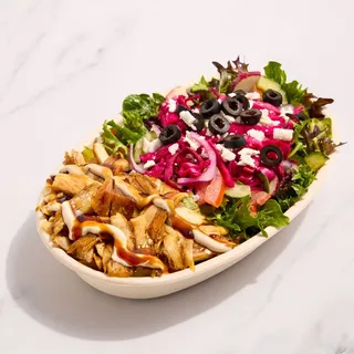 Chicken Shawarma Salad Bowl