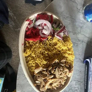 Chicken Shawarma Rice Bowl