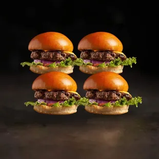 $24 
4 regular Beef Burger