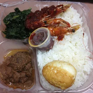 Nasi Padang.