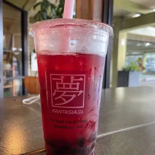 Strawberry Green Tea