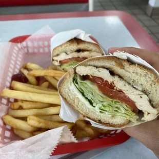Chicken sandwich