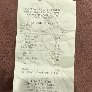 Look at the prices