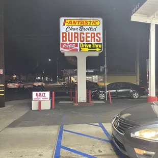 Getting a cheeseburger
