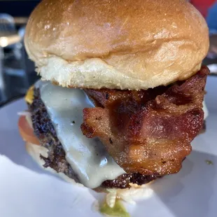 Mamba Burger with Bacon