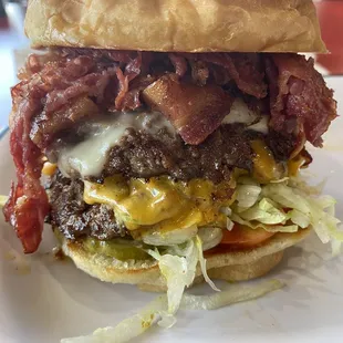 Mamba Burger added Pastrami &amp; Bacon
