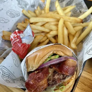The Bacon Avocado Burger
