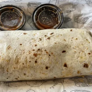 Chorizo breakfast burrito ($7.29) Excellent!
