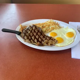 Steak and Egg Sandwich