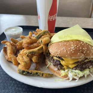 Classic Double Cheeseburger