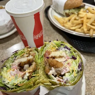 Crispy Chicken Wrap