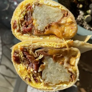 Breakfast burrito