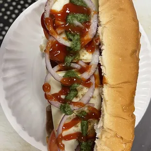 Masala Samosa Sandwich