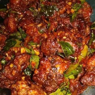 Spicy Hyderabadi Chili Chicken