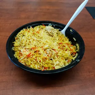 Chicken biryani