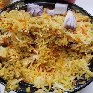 Chicken biryani