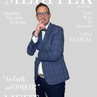 Magazine  layout. AI background removal. Digital Booth.