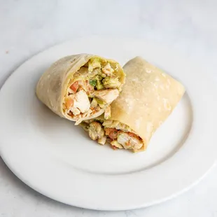 chicken burrito