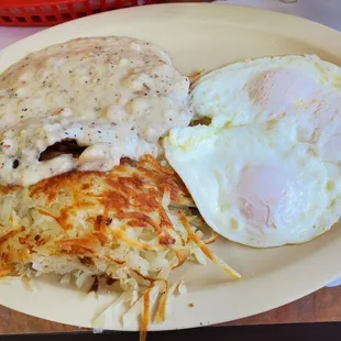 Country fried steak was a simple and filling meal