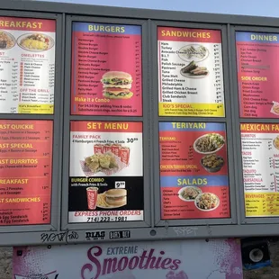 8/30/22 menu