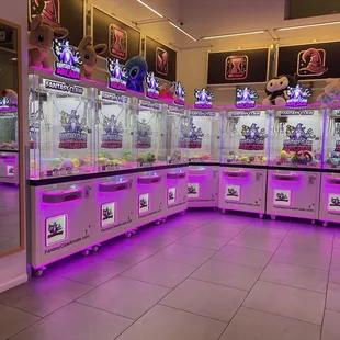Claw machines!