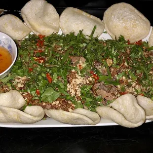 Gọi bò tái chanh