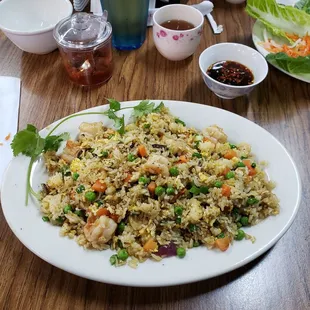 Shrimp fried rice