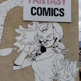 One of best advertising and outside art I have seen yet