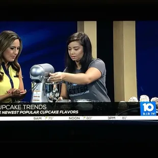Tv segment!!