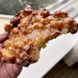 Apple fritter - very good!