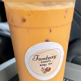 Thai tea milk tea