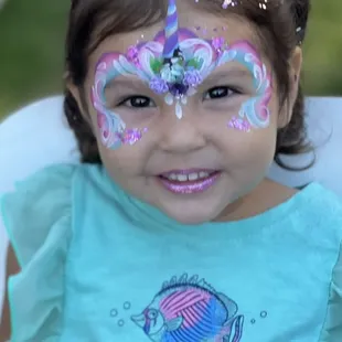 A lovely lavender unicorn party upgrade