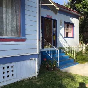 Front of the store...