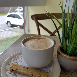 Iced Almond Milk Latte