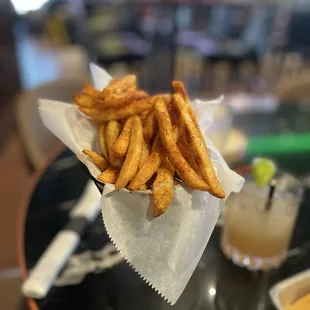 Spicy fries