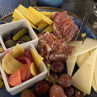 Charcuterie board - there is a selection to choose from...