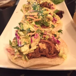 Sake Braised Pork Tacos