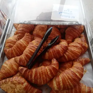 Hand rolled all butter croissant by Far Breton Bakery