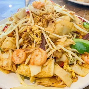 Singapore chow fun