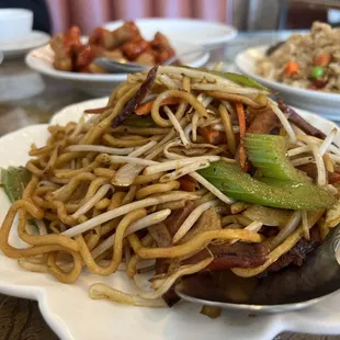 B.B.Q. Pork Chow Mein