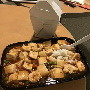 Mapo Tofu - Dinner